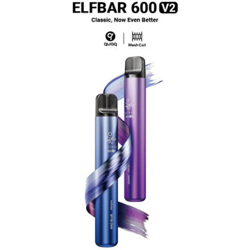 ELF BAR V2 600 DISPOSABLE VAPE 20MG - Urban Vape Ireland