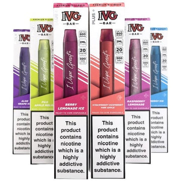 IVG Disposable Bar Plus 20mg - Urban Vape Ireland