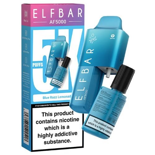 ELF Bar AF5000 - Blue Razz Lemonade - Urban Vape Ireland