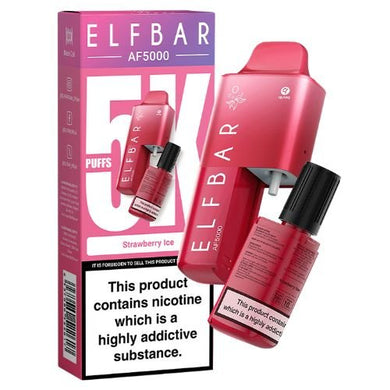 ELF Bar AF5000 - Strawberry Ice - Urban Vape Ireland