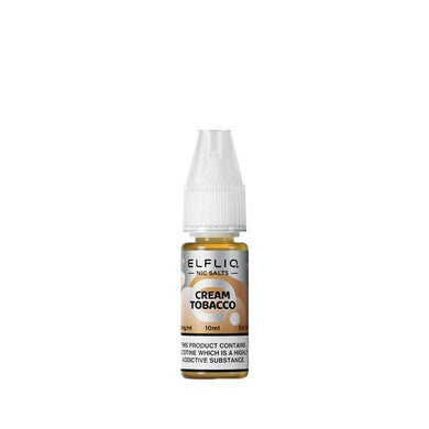 ElfLiq Cream Tobacco Nic Salt - E-Liquid - Urban Vape Ireland