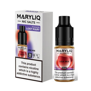 Maryliq Salt E - liquid - USA Mix by Lost Mary - Urban Vape Ireland