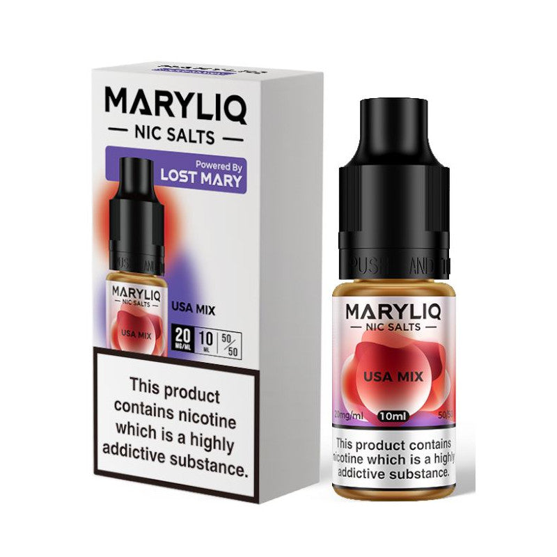 Maryliq Salt E-liquid - USA Mix by Lost Mary