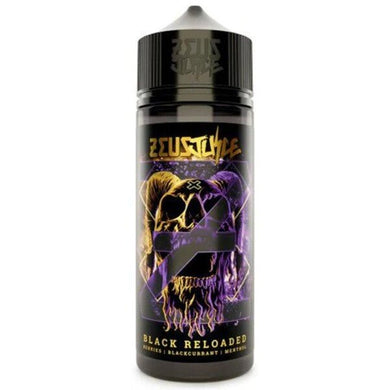 Zeus E-Liquid: The Black - Blackcurrant Menthol - Urban Vape Ireland