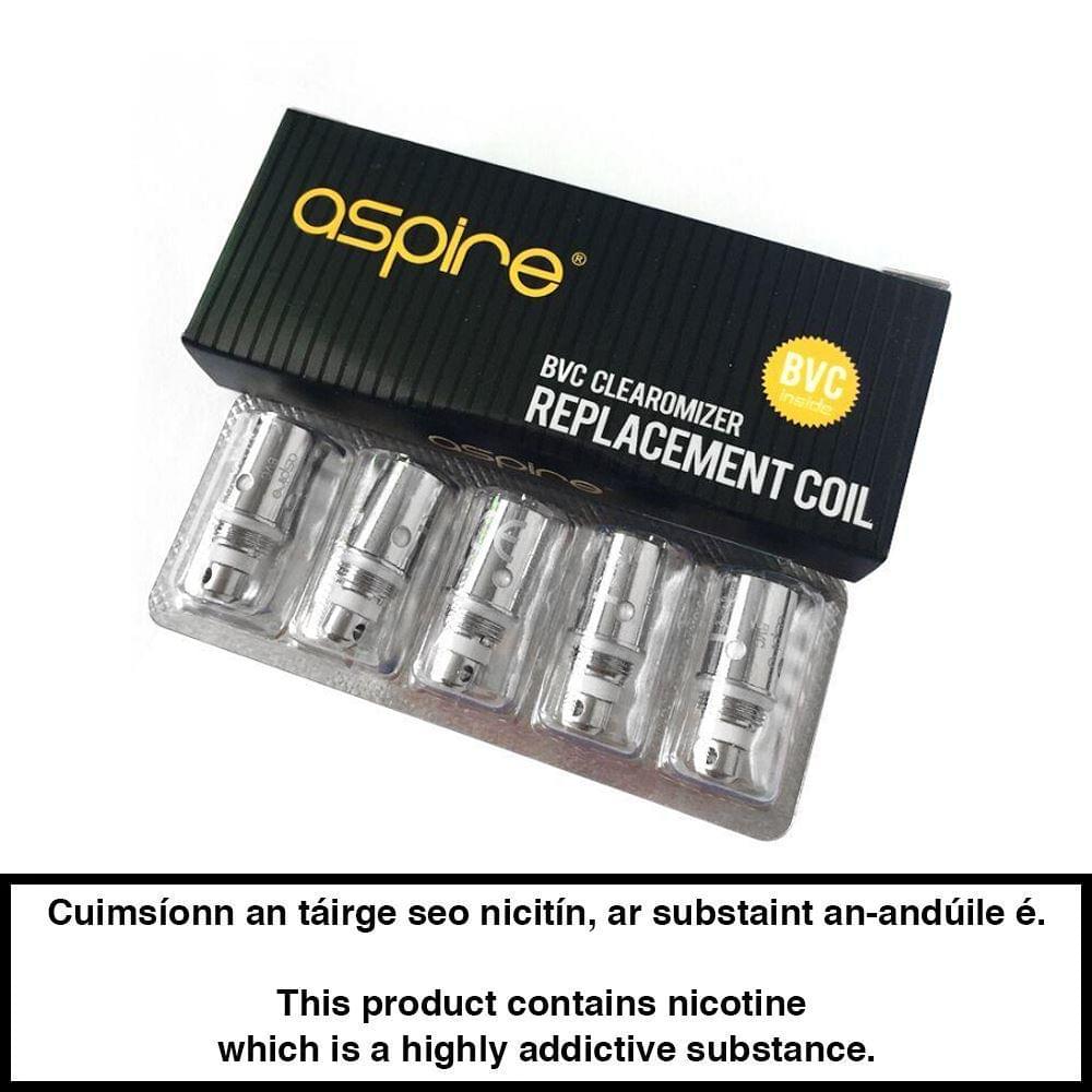 Aspire Bvc Coils ( 5 Pack) - Urban Vape Ireland