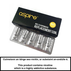 Aspire Bvc Coils ( 5 Pack) - Urban Vape Ireland