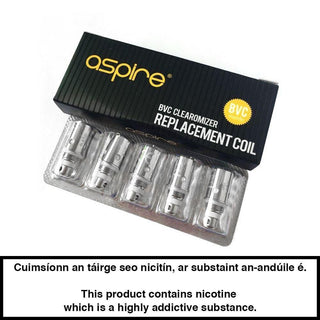 Aspire Bvc Coils ( 5 Pack) - Urban Vape Ireland