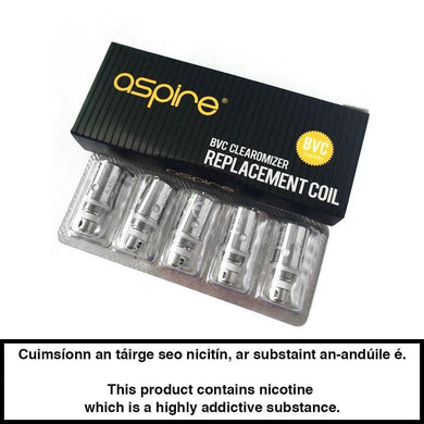 Aspire Bvc Coils ( 5 Pack) - Urban Vape Ireland
