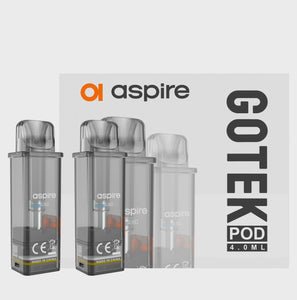 Aspire Gotek Replacement Pods - Urban Vape Ireland