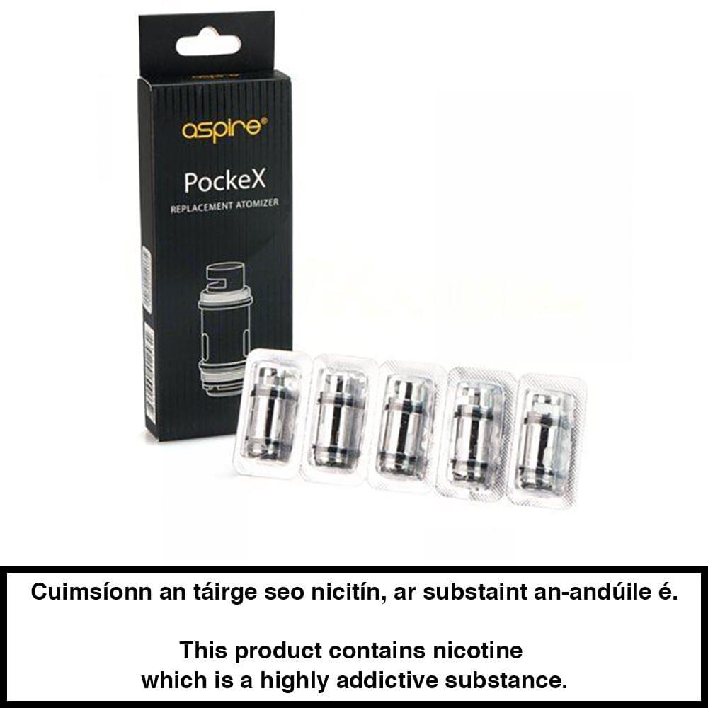 Aspire Pockex Coil Heads - Urban Vape Ireland