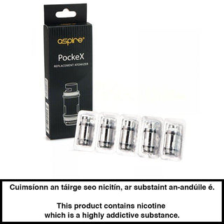 Aspire Pockex Coil Heads - Urban Vape Ireland