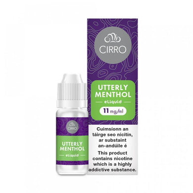 Cirro: Utterly Menthol 10ml - Urban Vape Ireland