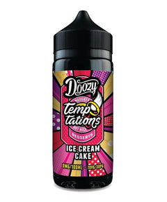 Doozy Temptations E-Liquid - Ice Cream Cake - Urban Vape Ireland