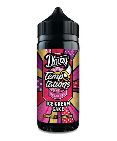 Doozy Temptations E-Liquid - Ice Cream Cake - Urban Vape Ireland