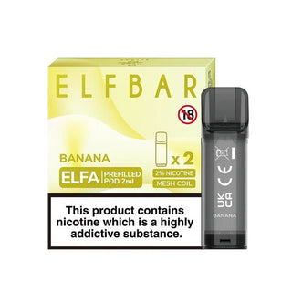 ELFA prefilled pod - Banana - Urban Vape Ireland