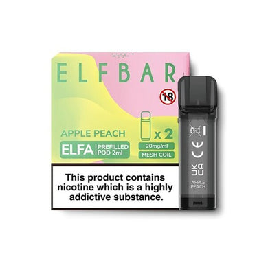 ELFA prefilled pods - Apple Peach - Urban Vape Ireland