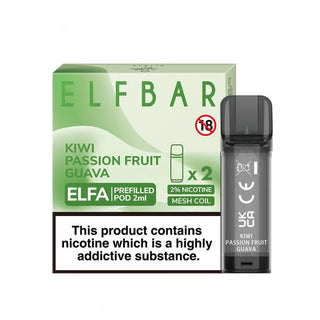 ELFA prefilled pods - Kiwi Passion - Urban Vape Ireland