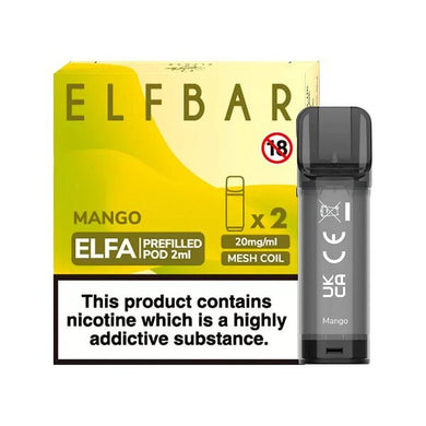 ELFA prefilled pods - Mango - Urban Vape Ireland