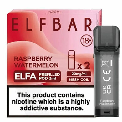 ELFA prefilled pods - Raspberry Watermelon - Urban Vape Ireland