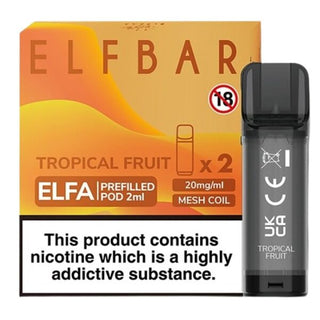 ELFA prefilled pods - Tropical Fruit - Urban Vape Ireland