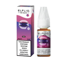 ElfLiq Blue Sour Raspberry Nic Salt - E-Liquid - Urban Vape Ireland