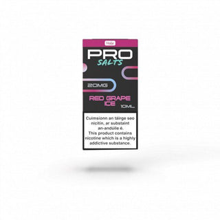 Hale Pro Salt - Red Grape Ice -10ml - Urban Vape Ireland