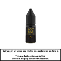 Havana Gold: Podsalt Nic Salt 20mg - Urban Vape Ireland