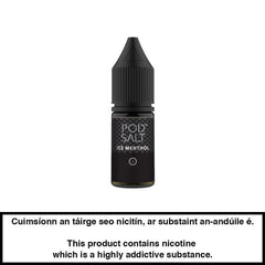 Ice Menthol: Podsalt Nic Salt 20mg - Urban Vape Ireland