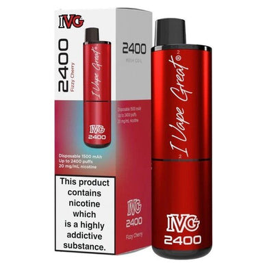 IVG 2400 Disposable Vape - Fizzy Cherry - Urban Vape Ireland