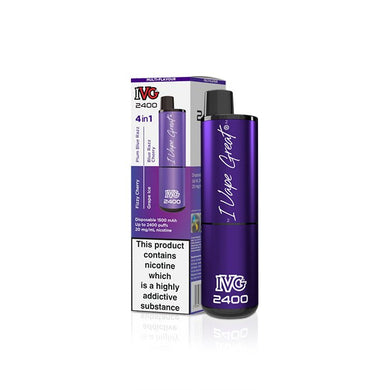 IVG 2400 Disposable Vape - Purple Edition - Urban Vape Ireland