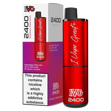 IVG 2400 Disposable Vape - Strawberry Watermelon - Urban Vape Ireland