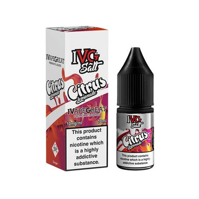 IVG Nic Salt - Citrus Lemonade 10ml - Urban Vape Ireland