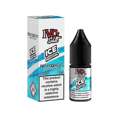 IVG Nic Salt - Ice Menthol 10ml - Urban Vape Ireland