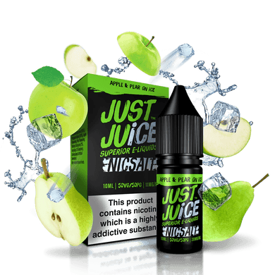 Just Juice Apple & Peach on ice nic salt - Urban Vape Ireland