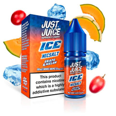 Just Juice Grape & Melon ice nic salt - Urban Vape Ireland