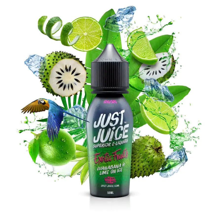 Just Juice Guanabana & Lime on ice 50ml - Urban Vape Ireland