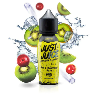 Just Juice Kiwi & Cranberry 50ml - Urban Vape Ireland
