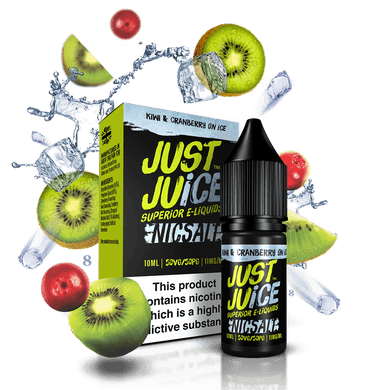 Just Juice Kiwi & Cranberry nic salt - Urban Vape Ireland