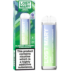 Lost Mary QM600 - Blueberry, Raspberry & Pomegranate - Urban Vape Ireland