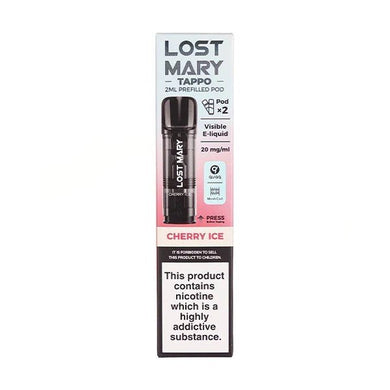 Lost Mary Tappo Cherry Ice Pods - Urban Vape Ireland