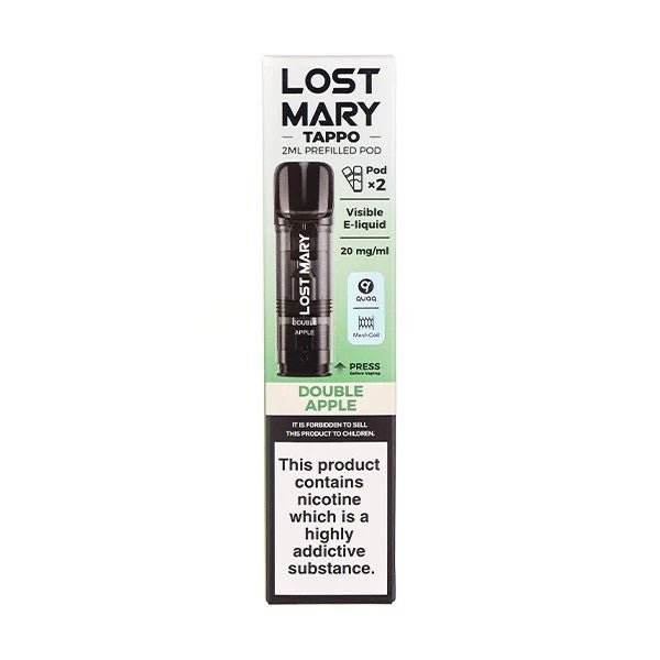 Lost Mary Tappo Double Apple Pods - Urban Vape Ireland