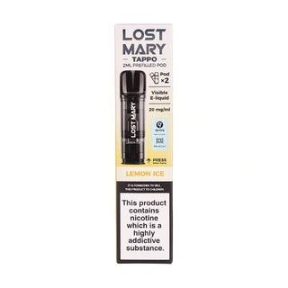 Lost Mary Tappo Lemon Ice Pods - Urban Vape Ireland