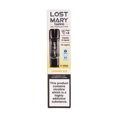 Lost Mary Tappo Lemon Ice Pods - Urban Vape Ireland