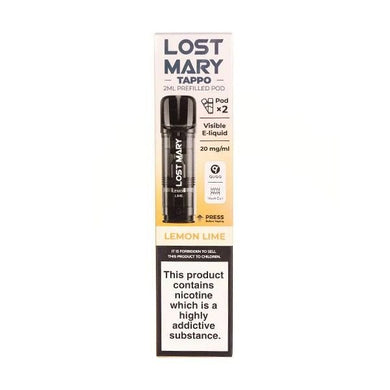 Lost Mary Tappo Lemon Lime Pods - Urban Vape Ireland