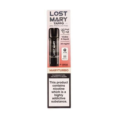 Lost Mary Tappo Maryturbo Pods - Urban Vape Ireland