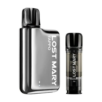 Lost Mary Tappo Prefilled Pod Starter Kit - Strawberry Ice - Urban Vape Ireland