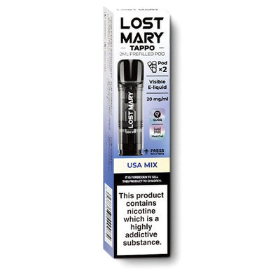 Lost Mary Tappo USA Mix Pods - Urban Vape Ireland