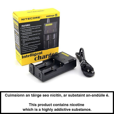 Nitecore: I-2 Charger - Urban Vape Ireland