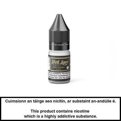 Wick Liqour Nic Salts: Deja Voodoo 20mg - Urban Vape Ireland