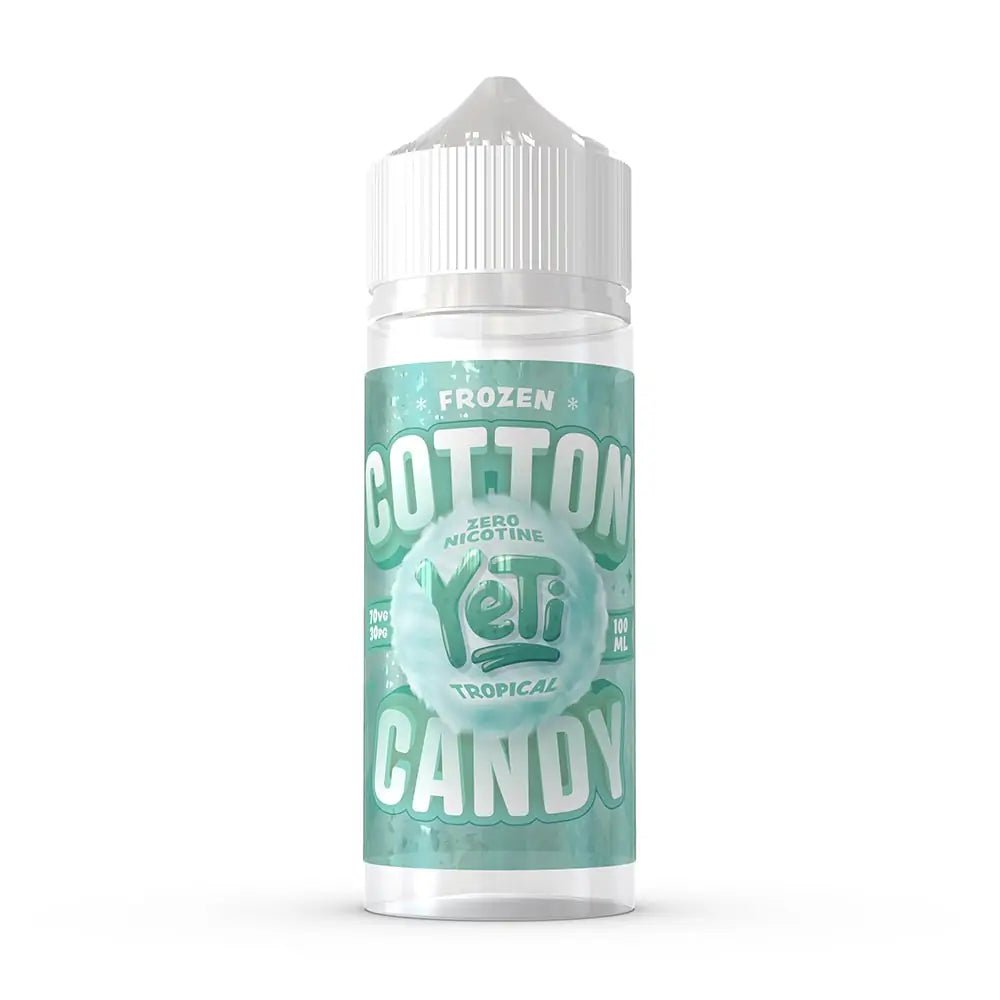 Yeti Cotton Candy E-Liquid 100ml - Tropical - Urban Vape Ireland